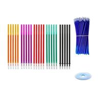 30/45pieces Rempillues De Stylo Effacées Ensemble Avec Un Gel Coloré Plus Effrayant 0 5 Mm Fine Astuce Pour Les Fournitures De Bureau Scolaire