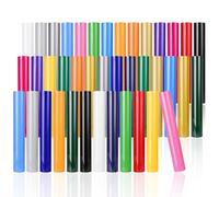 30,5 × 20,5 cm, lot de 40 feuilles - vinyle thermocollant pour textile. Flexfolie avec papier PET, compatible traceurs. Idéal pour impression textile, T-shirts personnalisés et DIY sur tissu.