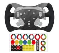 30,5 cm Formule F1 en fibre de carbone véritable pour roue de course Logitech G PRO ; remplace le daim original léger compatible avec le moyeu Logitech G RS Trueforce Feedback RS50 System Hub (30,5 cm