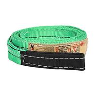 30/50 / 75mm Largeur Plat Polyester Sling Industri Industriel Plié de la grue Sangle 30T Charge maximale 3m 5m Longueur Pour le levage et le remorquage(3m Green)