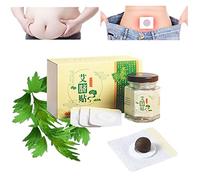 30/60/90Pcs Perfect Detox Slimming Patch, Effective Ancient Remedy Healthy Detox Slimming Belly Pellet, Herbal Slimming Tummy Pellets, Mugwort Navel Sticker (30Pcs)