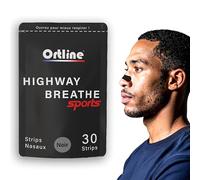 30 Bandelettes Nasales sport efficace puissant - Écarteur Nasal - Dilatateur Nasal - Nasal strip Accessoire sport cardio - Bande Nasale dispositifs médical pour améliorer la respiration