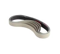 30 Bandes Abrasives 13 X 457,0 Mm, Grain 80-5000 Pour Ponçage | Ceinture de meulage de bande de remplacement assortie, for le caoutchouc de fibre de verre en bois(White-p150)