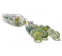 30 Billes Pépites Translucides Billes en Verre de 16 mm