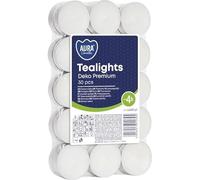 30 bougies chauffe-plat, 4 heures de combustion, non parfumées, 10 g