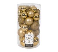30 Boules De Noël Or Mat/Brillant/Glitter Décorations Décor Arbre