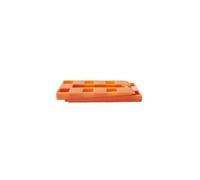 30 CALES CRANTÉES ORANGES - 80 x 40 x 8 mm - EDMA