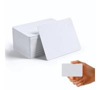 30 Cartes NFC NTAG215 Réinscriptibles PVC Premium 85x54 mm, Badges NFC Vierges Compatibles pour TagMo Amiibo, 504 Octets NFC Tag 215 Carte NFC, Étanches, pour Smartphones NFC et Automatisation