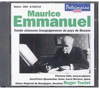 30 Chansons Bourguignone Katz, Mezzo