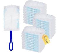 30 chiffons magnétiques anti-poussière Swiffer avec 1 manche