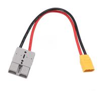 30 cm flexible pour adaptateur xt90 50 A pour voitures télécommandées 30 cm flexible (tête mâle)