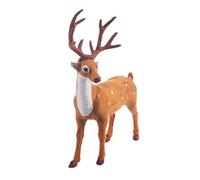 30 cm noël Renne Figurine cerf Artificiel Ornements de Bureau pour noël fête Table cheminée Plateau décoration Cadeau