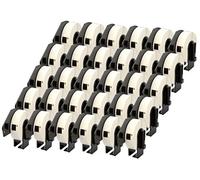 30 Compatibles Rouleaux DK11204 DK-11204 17mm x 54mm Papier Étiquettes pour Brother P-Touch QL-500 QL-570 QL-700 QL-800 QL-810W QL-820NWB QL-1060N QL-1100 QL-1110NWB (400 Étiquettes par Rouleau)