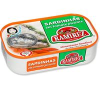 30 Conserves Sardines à la Tomate Piquante Ramirez 125 g
