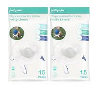 [30 counts] Doublure de pot jetable compatible avec OXO Tot 2 en 1 Go Potty, sacs de recharge pour les tout-petits, sacs de potty universels adaptés à la plupart des chaises de potty
