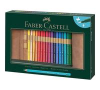 30 crayons de couleur aquarellable Albrecht Dürer trousse rouleau Faber-Castell