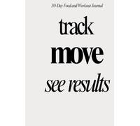 30-Day Food and Fitness Journal: Daily Meal, Exercise & Weight Loss Tracker to Build Healthy Habits: Track Your Meals, Workouts, Mood, and Progress - ... with Motivational Quotes & Goal Setting