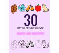 30-days coloring challenge: Shapes and creativity