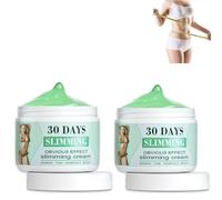 30 Days Slimming Cream, Creme Anti Cellulite, Loose Skin Tightening Cream For Body, 30 Days Skin Firming Cream, Ultra Firming Cream, Hydrating Moisturizing Massage, For All Skin Types (2pcs)