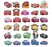 30 Décorations Deécusson Enfant Shoe Charms Enfant Charms écusson Disney Cars Pour Décorer Des Chaussures Pour Les Offrir en Cadeau à La Famille Aux Enfants et Aux Amis