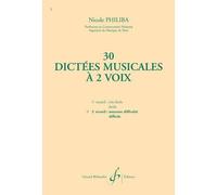 30 Dictees Musicales A 2 Voix Volume 2 / Recueil
