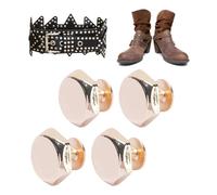 30 Ensembles de Pieds de Sac à Clou, Tête de Nail, 8 mm en Alliage de Zinc Sac à Main (or)