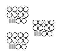 30 Ensembles Kit de Joints Toriques en Acier et Caoutchouc | Douilles 22 à 34mm, Bagues de Blocage et Goupilles, Ateliers, Maintenance, Réparations Rapides