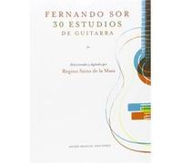 30 Estudios De Guitarra.(Op.35) Sor, Fernando (Auteur)