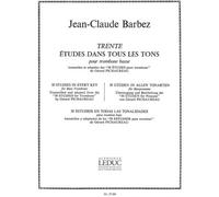 30 Etudes Dans Tous Les Tons