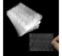 30 Feuilles 720Pièce Autocollant à Ongles Double Face Transparents, pour Décoration à Ongles
