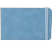 30 feuilles Aquarelle Sketchbook 300GSM Papier de poche portable - Procédure Journal intime Livre 14 x 9 cm bleu