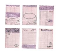 30 feuilles de papier décoratif de scrapbooking pour carnet de notes à motifs rétro pour la fabrication de cartes, planificateur de journal et écriture de lettres, vieux papier de scrapbooking