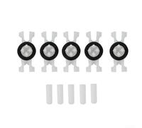 30 Fixations Moulure Toit pour bmw E46 Étanches Noires 30 Fixations | Fixation sécurisée, moulures de toit, joint caoutchouc inclus, plastique résistant, modèle E46