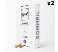 30 Gélules Cbd Sommeil, Hexasom 1500mg, Sans Thc 2 Boîtes