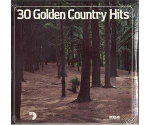 30 Golden Country Hits (2 Record Set) Hank Locklin, Ferlin Husky, Connie Smith, George Jones, Hamk Tompson, Hank Snow, Webb Pierce, Skeeter Davis, Johnny Cash, Faron Young, Hank Williams, Jim Reeves