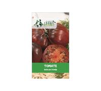 30 Graines de tomate 'Noire de Crimée' - Variété ancienne et rare à la chair dense et sucrée, facile à cultiver