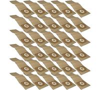 30 Industrie- Baustellen- Gewerbe- Heavy Papier Staubsaugerbeutel passend für SOTECO Nevada 215, 6.904-263.0