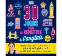 Léa English – 30 jours pour se remettre à l'anglais – Méthode de langue – Larousse – broché