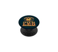 30 Juillet Lion né Signe du Zodiaque Anniversaire Astrologie Lion PopSockets PopGrip Adhésif