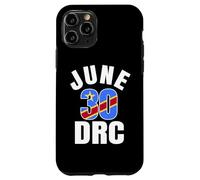 30 juin RDC Indépendance République démocratique du Congo Coque pour iPhone 11 Pro
