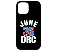 30 juin RDC Indépendance République démocratique du Congo Coque pour iPhone 12 Pro Max