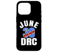 30 juin RDC Indépendance République démocratique du Congo Coque pour iPhone 16 Pro