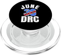 30 juin RDC Indépendance République démocratique du Congo PopSockets PopGrip pour MagSafe