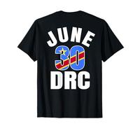 30 juin RDC Indépendance République démocratique du Congo T-Shirt
