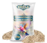 30 kg de graines de tournesol pelées | Idéal pour les jeunes animaux | Nourriture pour oiseaux sauvages toute l'année | 30 kg de graines de tournesol sans bol Nourriture pour oiseaux sauvages