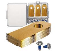 30 lames de rechange en titane pour tondeuse robotisée Ecovacs GOAT G1
