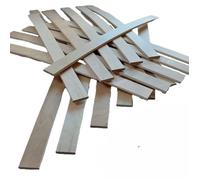 EBAC Literie 30 Lattes 680x53x8 mm | Bois 7 Plis | Remplacement pour sommier/bz/clic clac