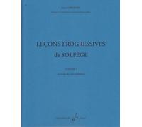 30 Lecons Progressives De Solfège Vol.1 - Grimoin