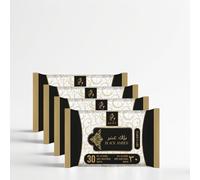 30 Lingettes sans alcool - Black amber | Ayat