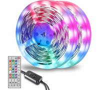 30 m LED strip,bedroom light,RGB LED strip,Bluetooth App Control,Sync with Music Rhythm,Led Light with Remote Control for Bedroom,Kitchen,Party,Gaming Room,Ceiling (2 x 15 m)